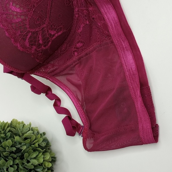 BRAS BLACK FUCHSIA BY SECRET LACE - Picture 6 of 17